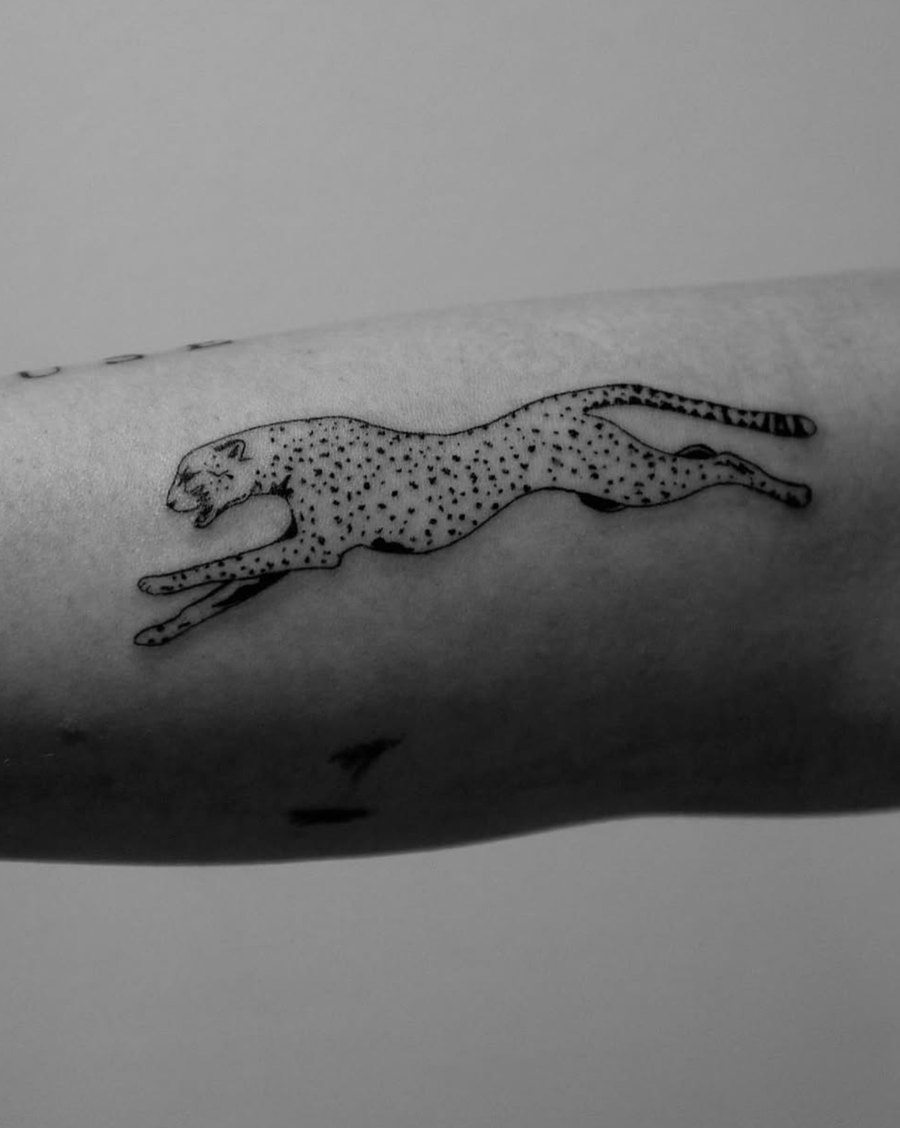 Fine line tattoo work by Ashley