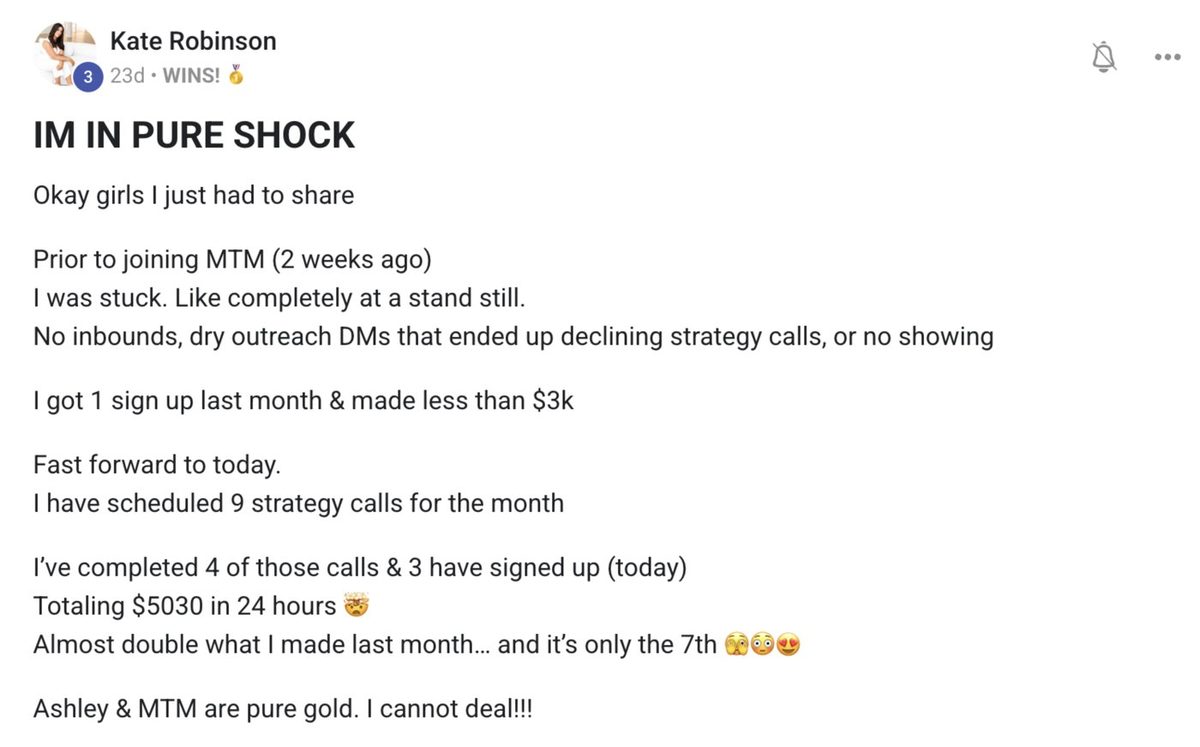 Client win