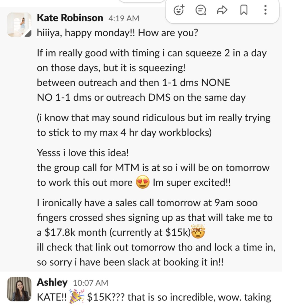 Client win