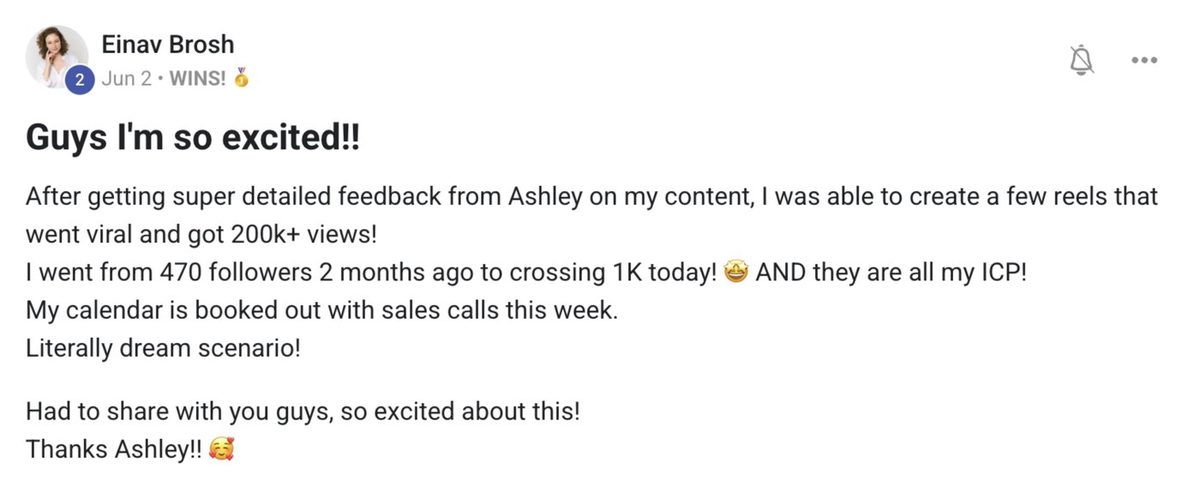 Client win